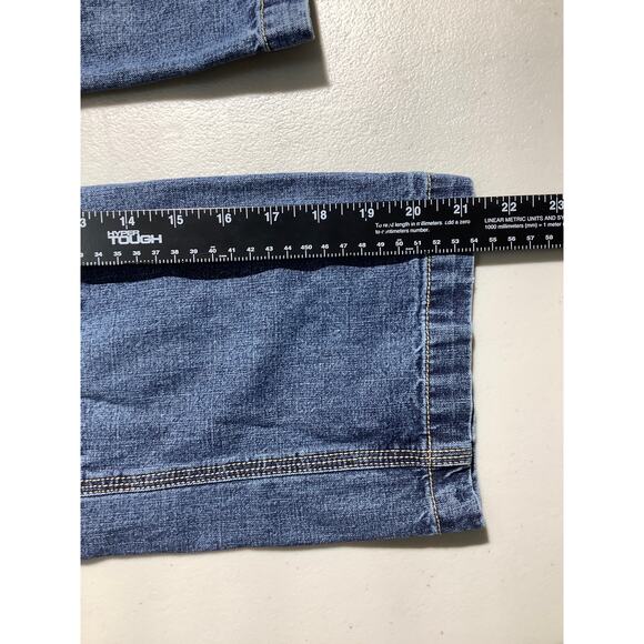 OshKosh B’gosh Denim Cargo Jeans Kids Size 8 – Utility, Casual, Durable - Picture 7 of 8